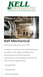 Mobile Screenshot of kellmechanical.com